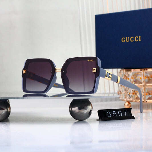 2026 Full Frame Square Gradient Sunglasses