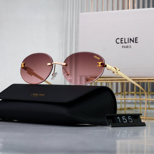 2026 Hot sale metal frameless sunglasses 155