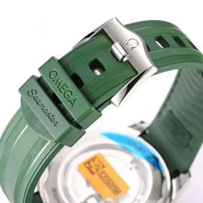 Celestial Seafarer Diver 300M 42mm Steel On Rubber Strap Green Dial 7823
