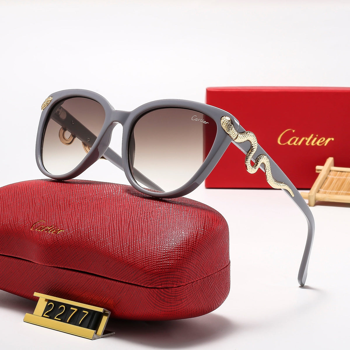 2026 7 colors golden snake logo hot sunglasses