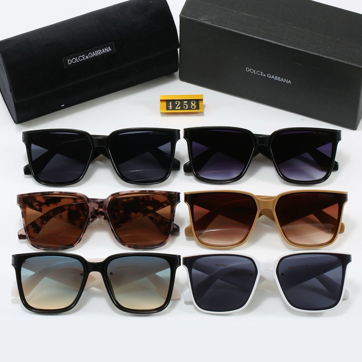 2026 6 colors of fashionable and popular triangle-leg sunglasses  4258