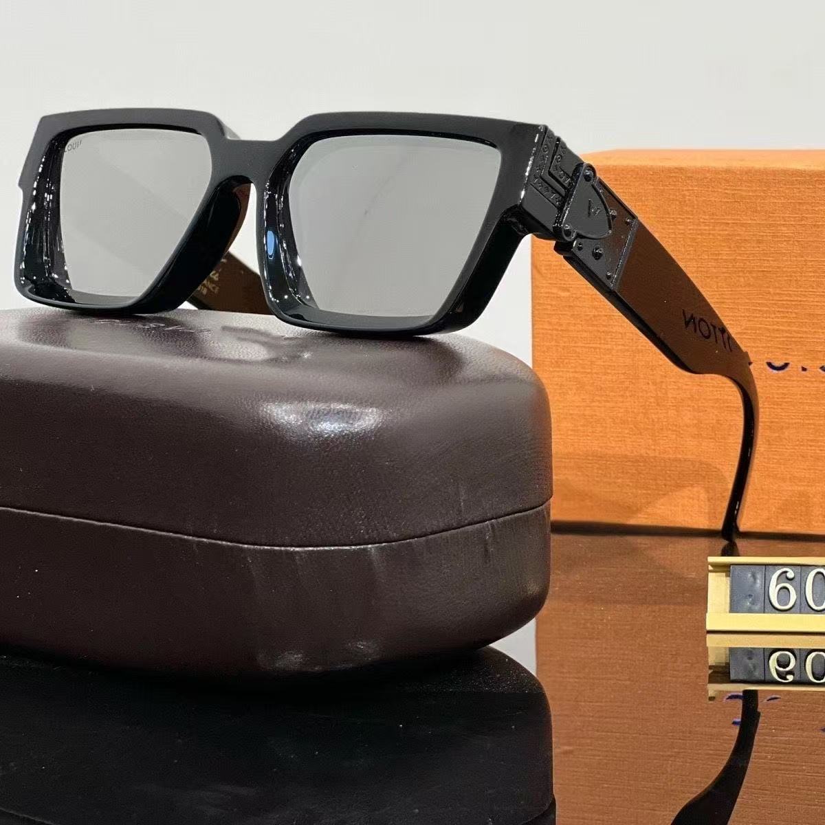 2026 New Millionaire Series Sunglasses Retro Internet Celebrity Fashion Sunglasses Square Frame UV Sunglasses