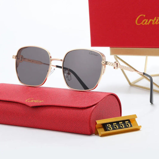 2025 5-color fashion CA letter sunglasses polarizer