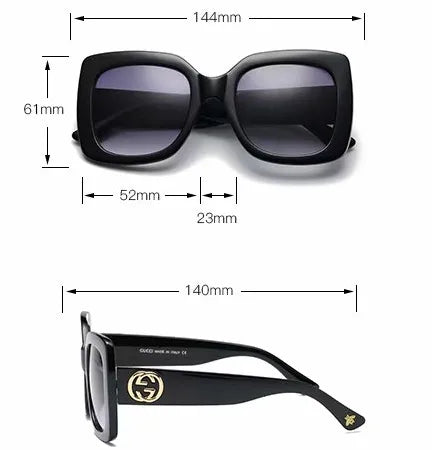 2026 Classic Color Matching Square Sunglasses