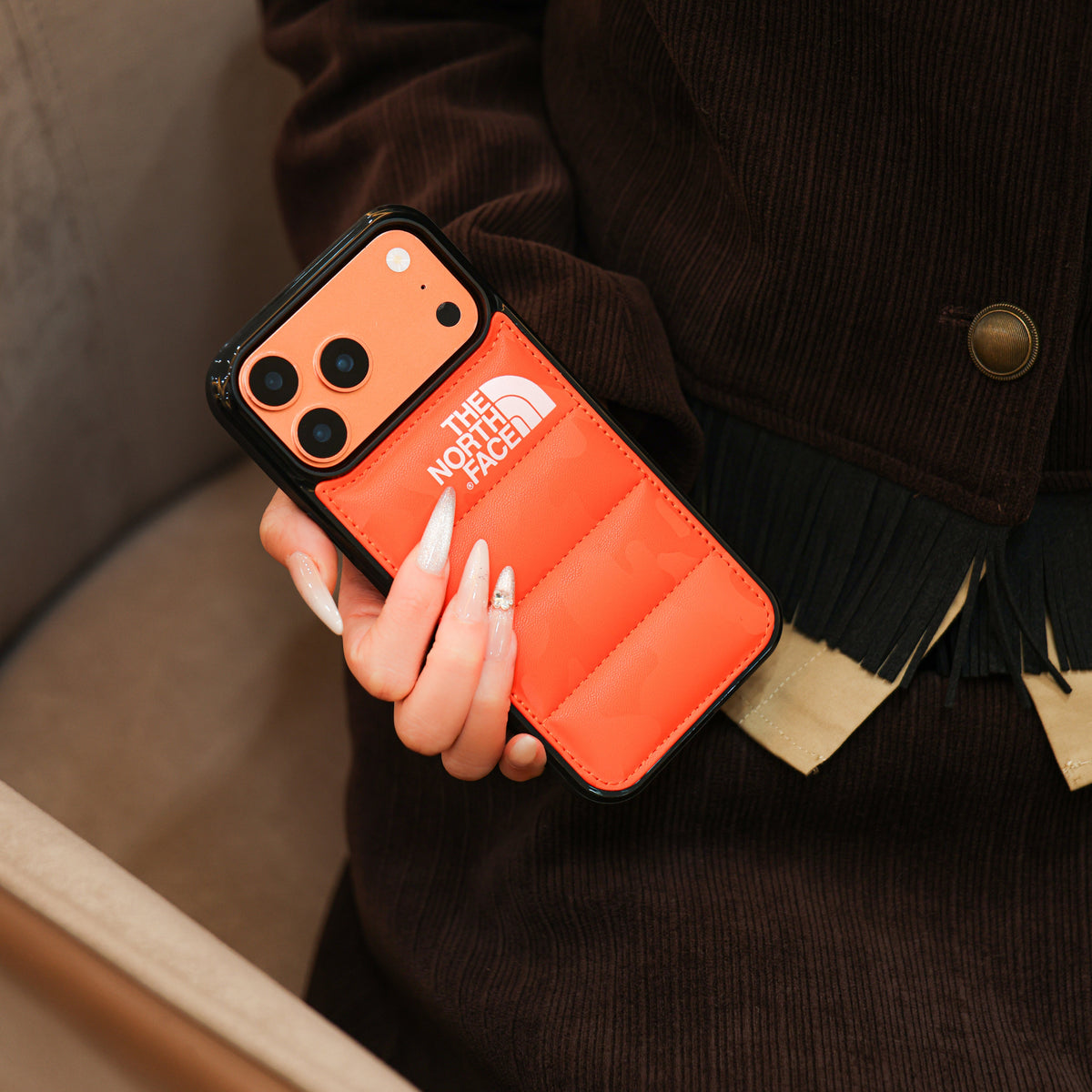 Quilted Protective Puffer Phone Case02