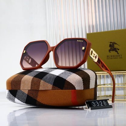 2025 6 colors new prismatic high-definition lens full frame design sunglasses 3328