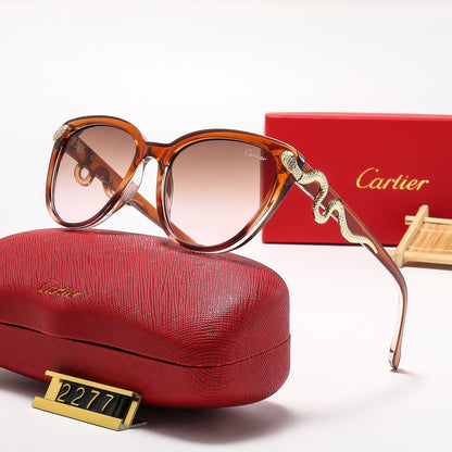 2026 7 colors golden snake logo hot sunglasses