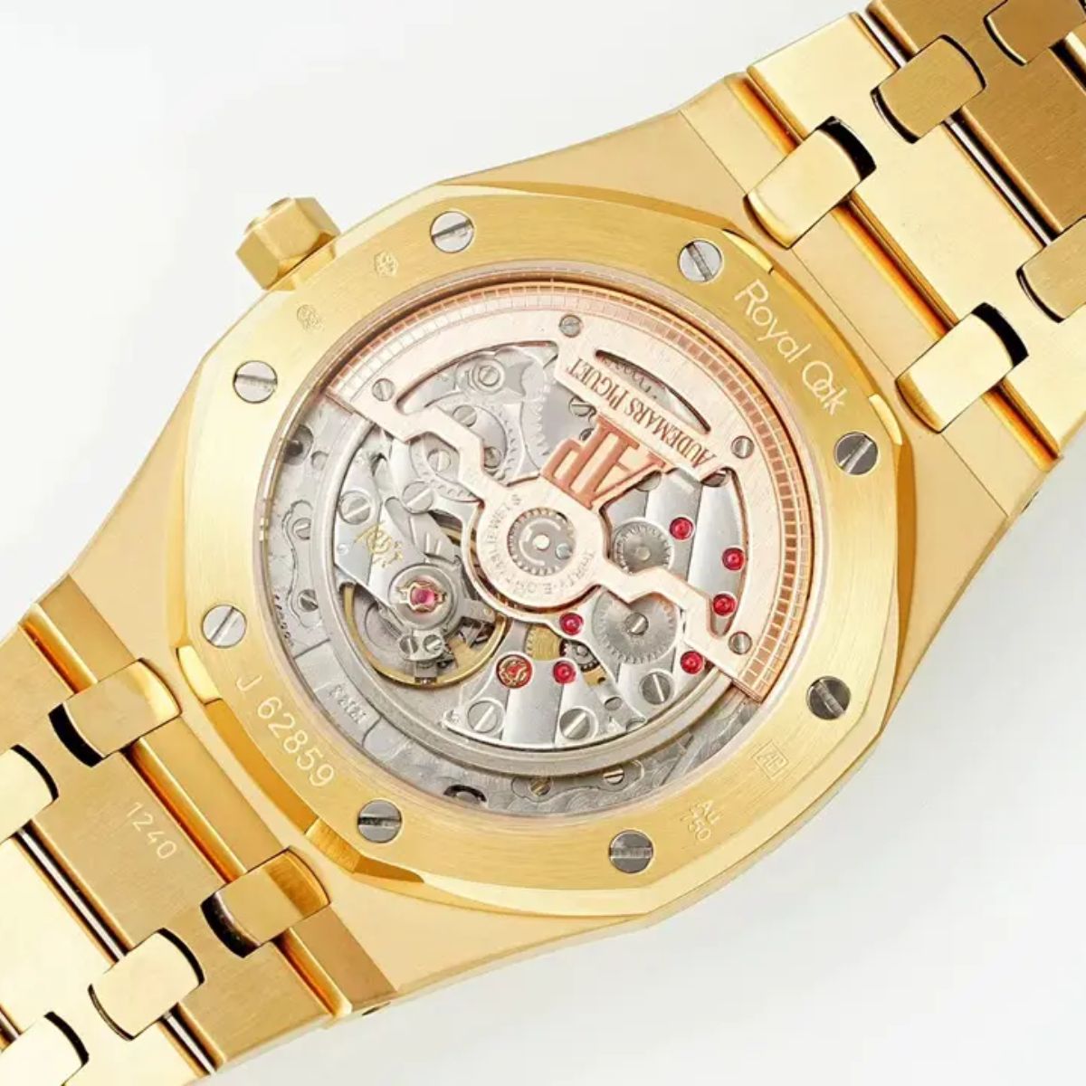 [Super Clone] Prestige Atelier Octagon Sport 39mm White Dial Yellow Gold 3334