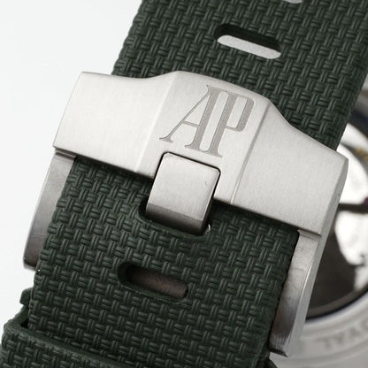 [Super Clone] Prestige Atelier Coastal Sport Chronograph 44mm Green Dial Black Ceramic 4606
