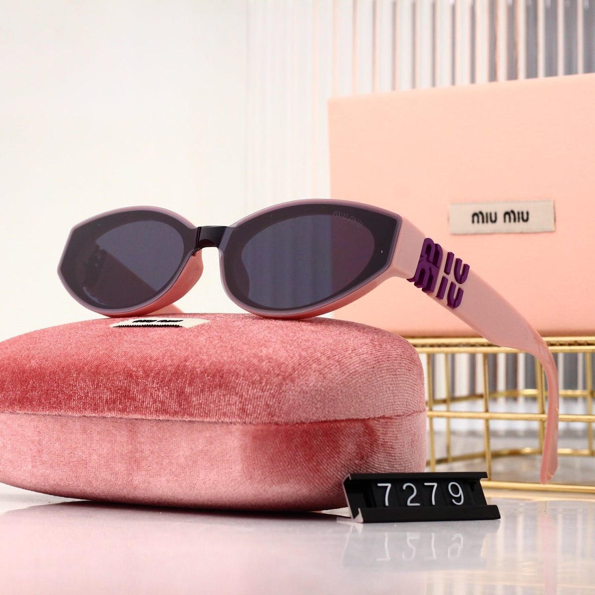 2025 Oval Full Frame Sunglasses 7279