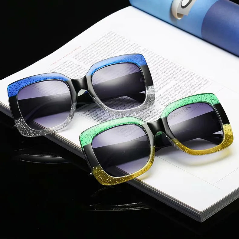 2026 Classic Color Matching Square Sunglasses
