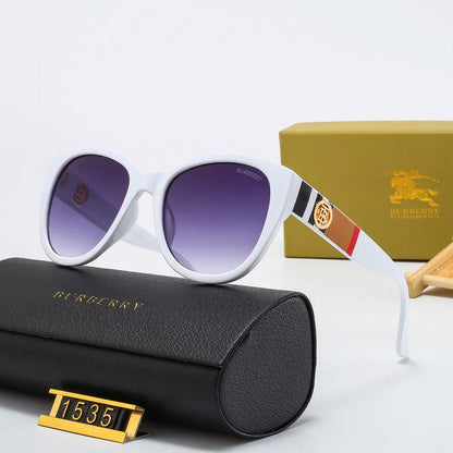 2026 Neutral Fashion Check Sunglasses