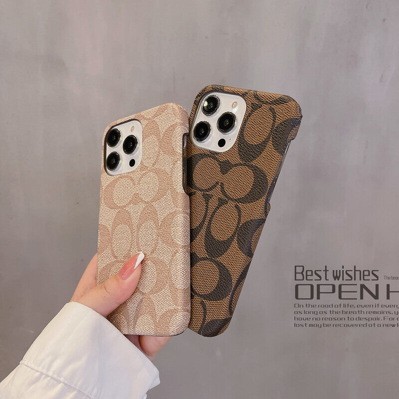 Classic iPhone Case Brown -JDK241426