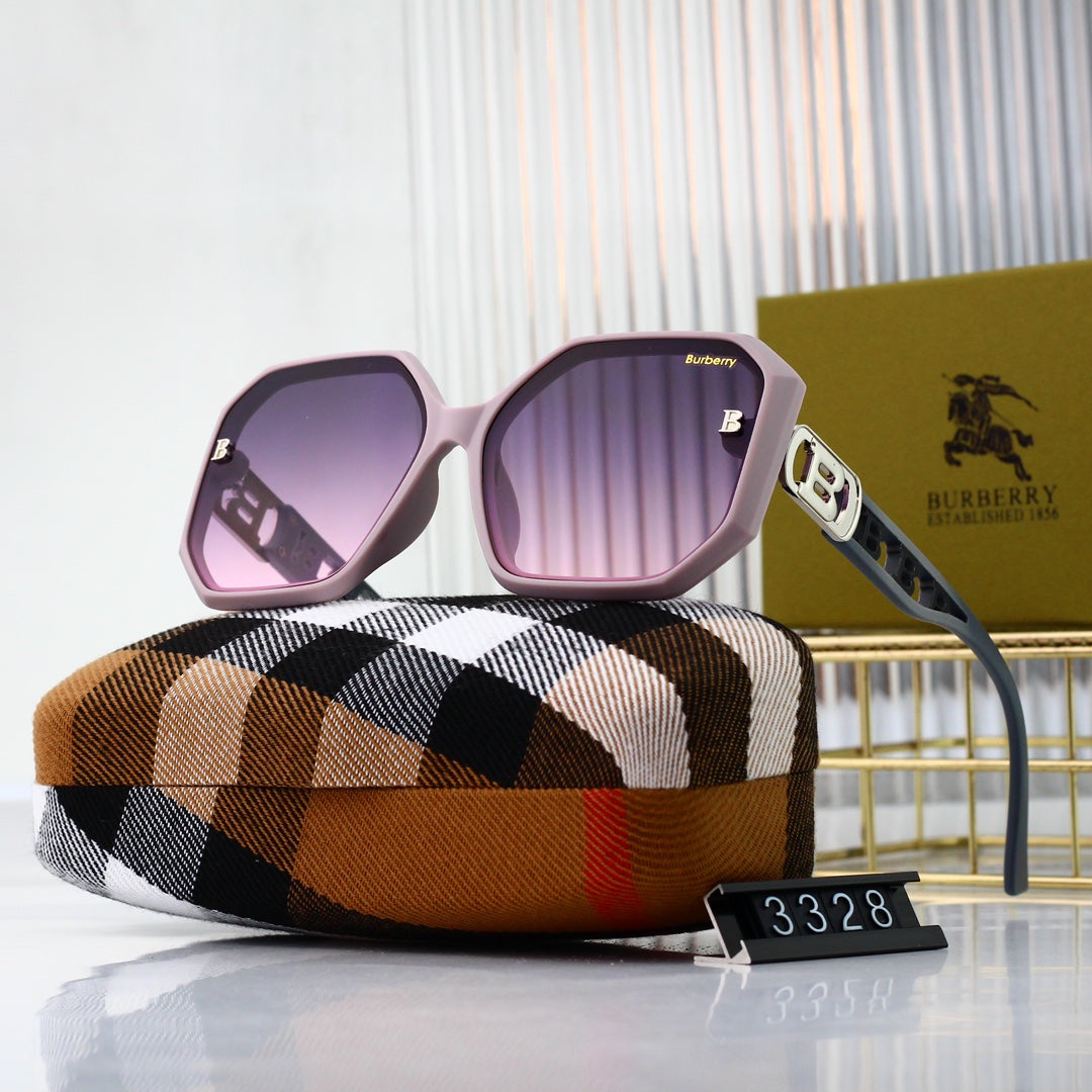 2025 6 colors new prismatic high-definition lens full frame design sunglasses 3328