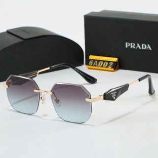 2026 Hot sale metal frameless prism sunglasses 6A002