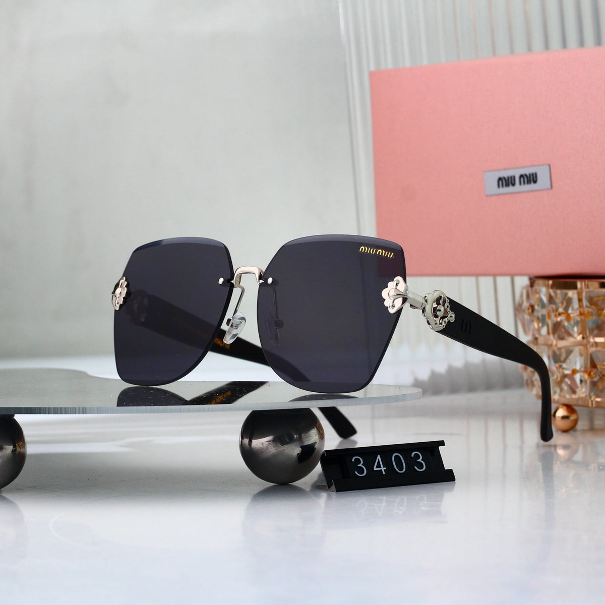 2026 New Frameless Metal Sunglasses