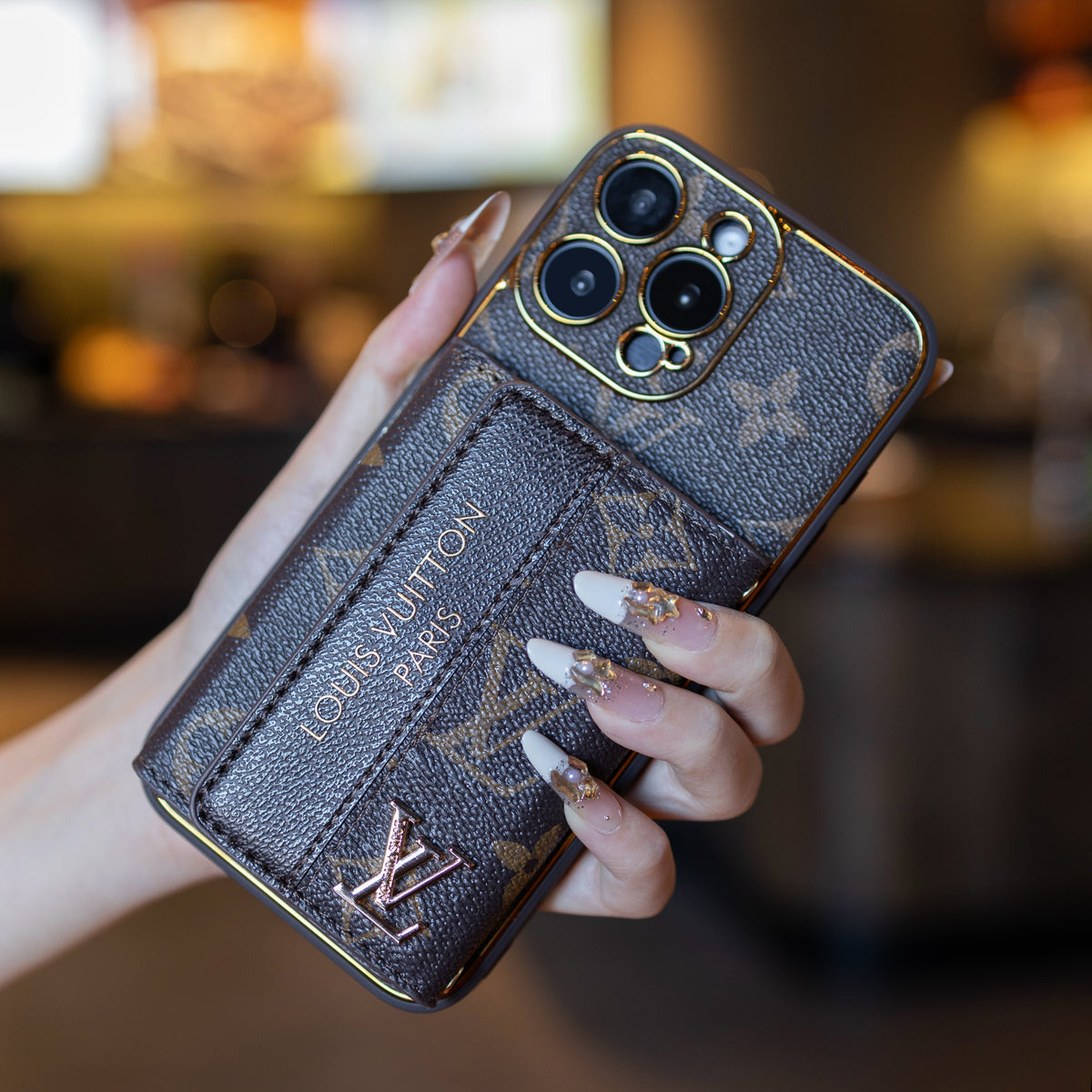 New Classic Luxury Card Holder Phone Case 05
