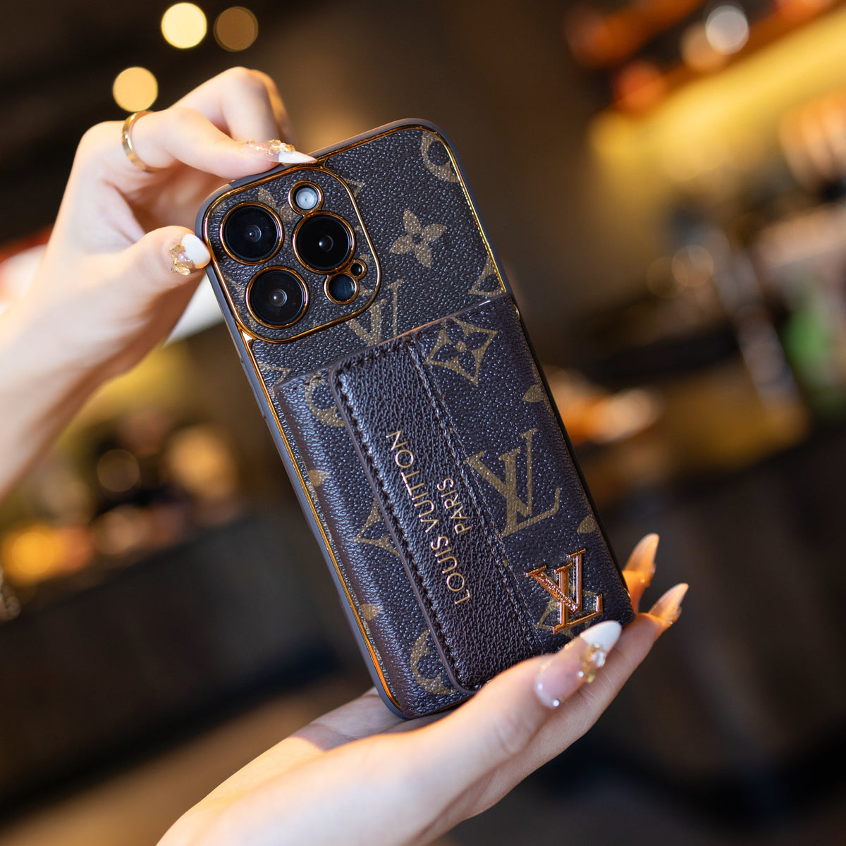 New Classic Luxury Card Holder Phone Case 05