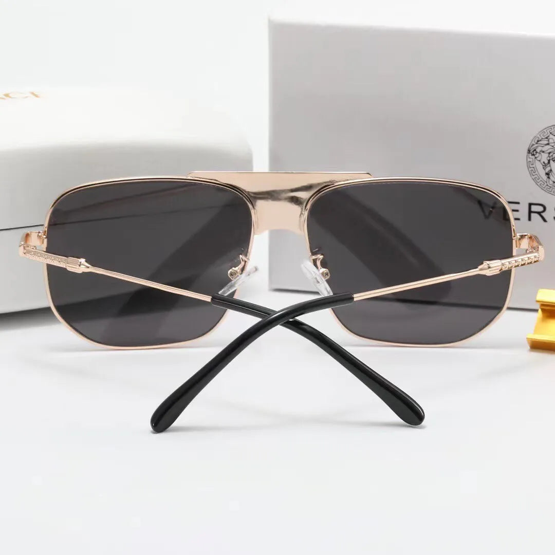 2026 Vintage Print Metal Sunglasses