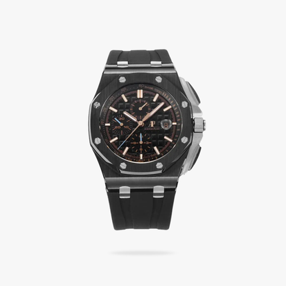 Prestige Atelier Coastal Sport Chronograph 44mm Black Dial Black Ceramic 7011