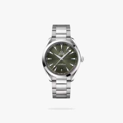 Celestial Aqua Sport 150M 41mm Steel On Steel Green Teak Dial 6503