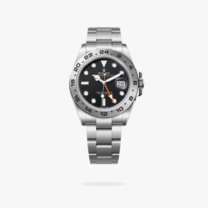Regency Adventurer II 42 mm Timeless Silver Bezel Black Dial 226570 2781