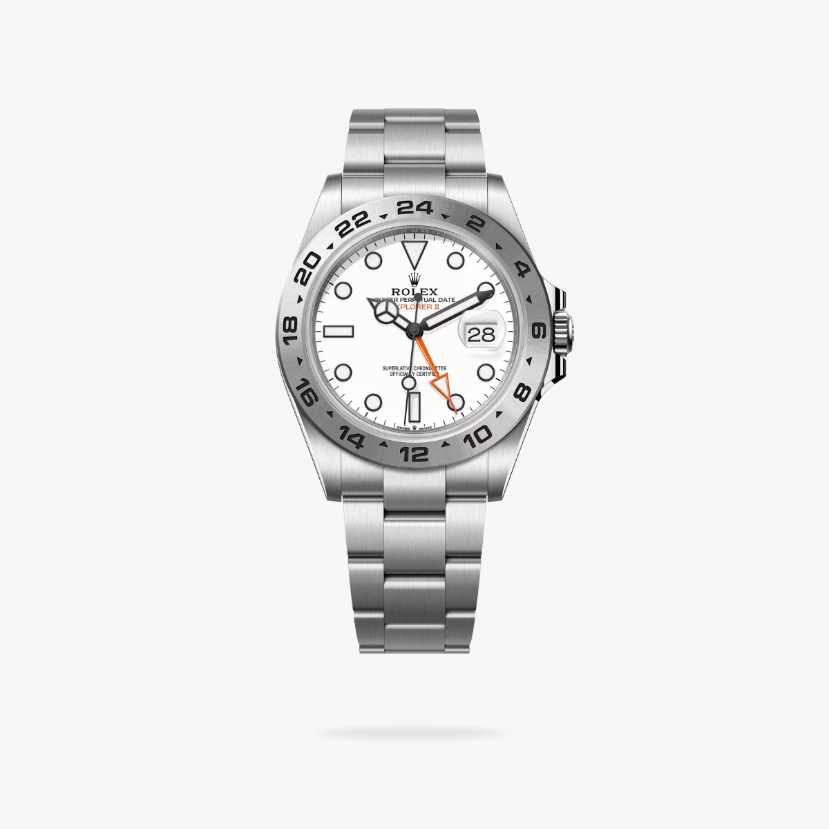 Regency Adventurer II 42 mm Timeless Silver Bezel White Dial 226570 6780