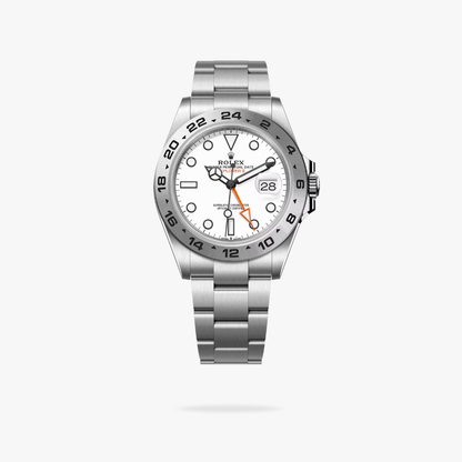 Regency Adventurer II 42 mm Timeless Silver Bezel White Dial 226570 6780