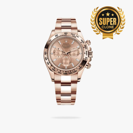[Super Clone] Regency Racing Chronograph 40 mm Timeless Everose Bezel Everose Dial 8678