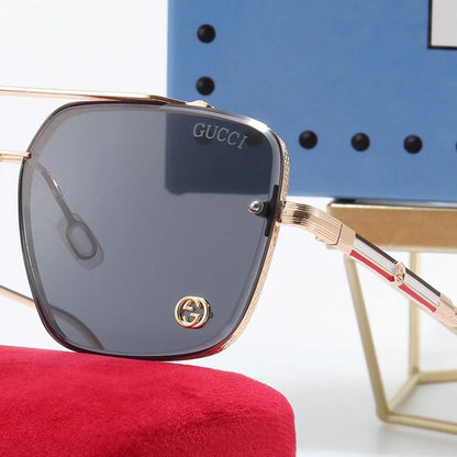 2026 UV-protective travel glasses. trendy retro sunglasses
