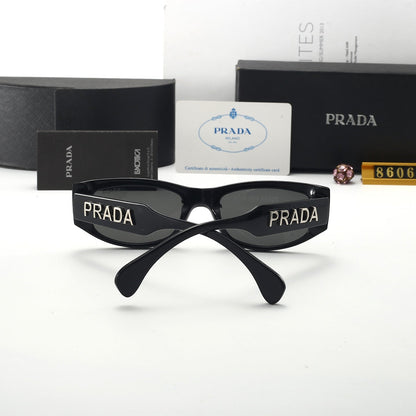 2026 5 colors thin frame sunglasses  8606
