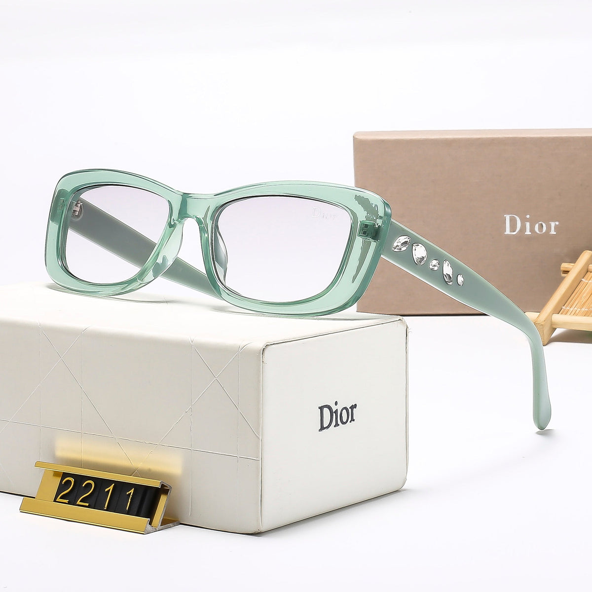 2026 6 colors trendy HD lens sunglasses  2211