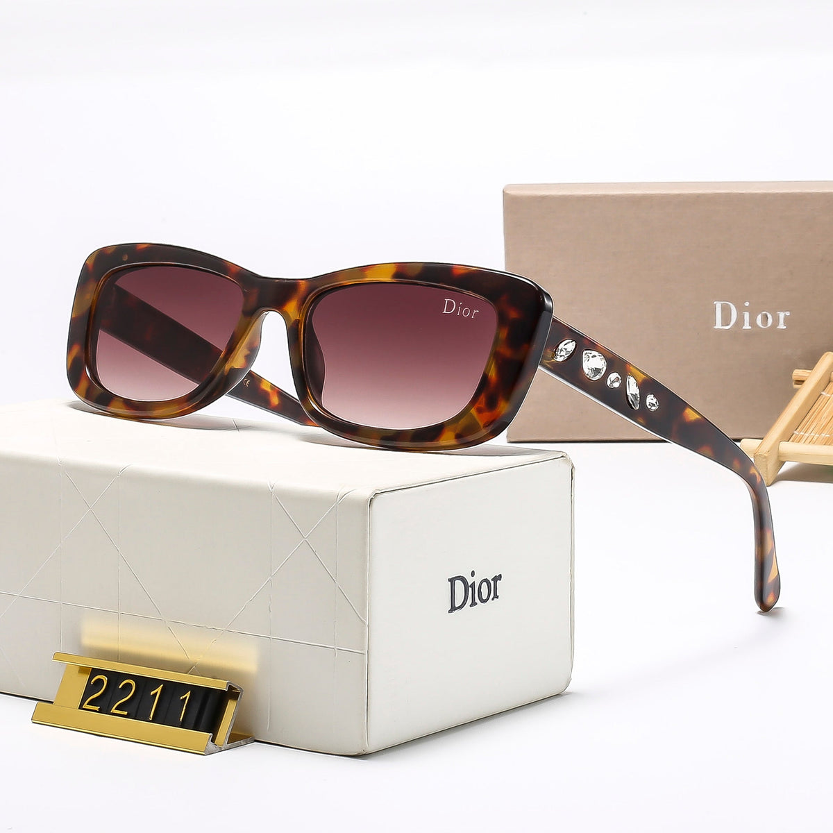 2026 6 colors trendy HD lens sunglasses  2211