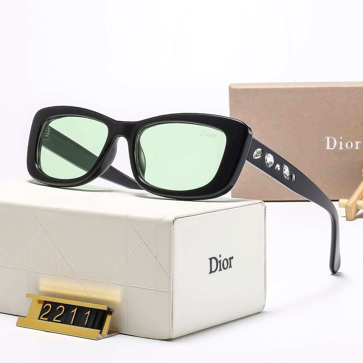 2026 6 colors trendy HD lens sunglasses  2211