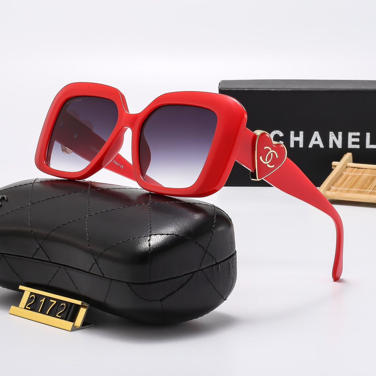 2026 6 Colors Square Frame HD Lens Sunglasses  2172