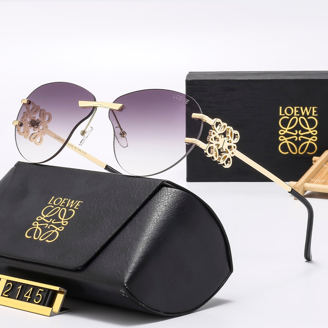 2026 Multicolor trendy plain sunglasses  2145