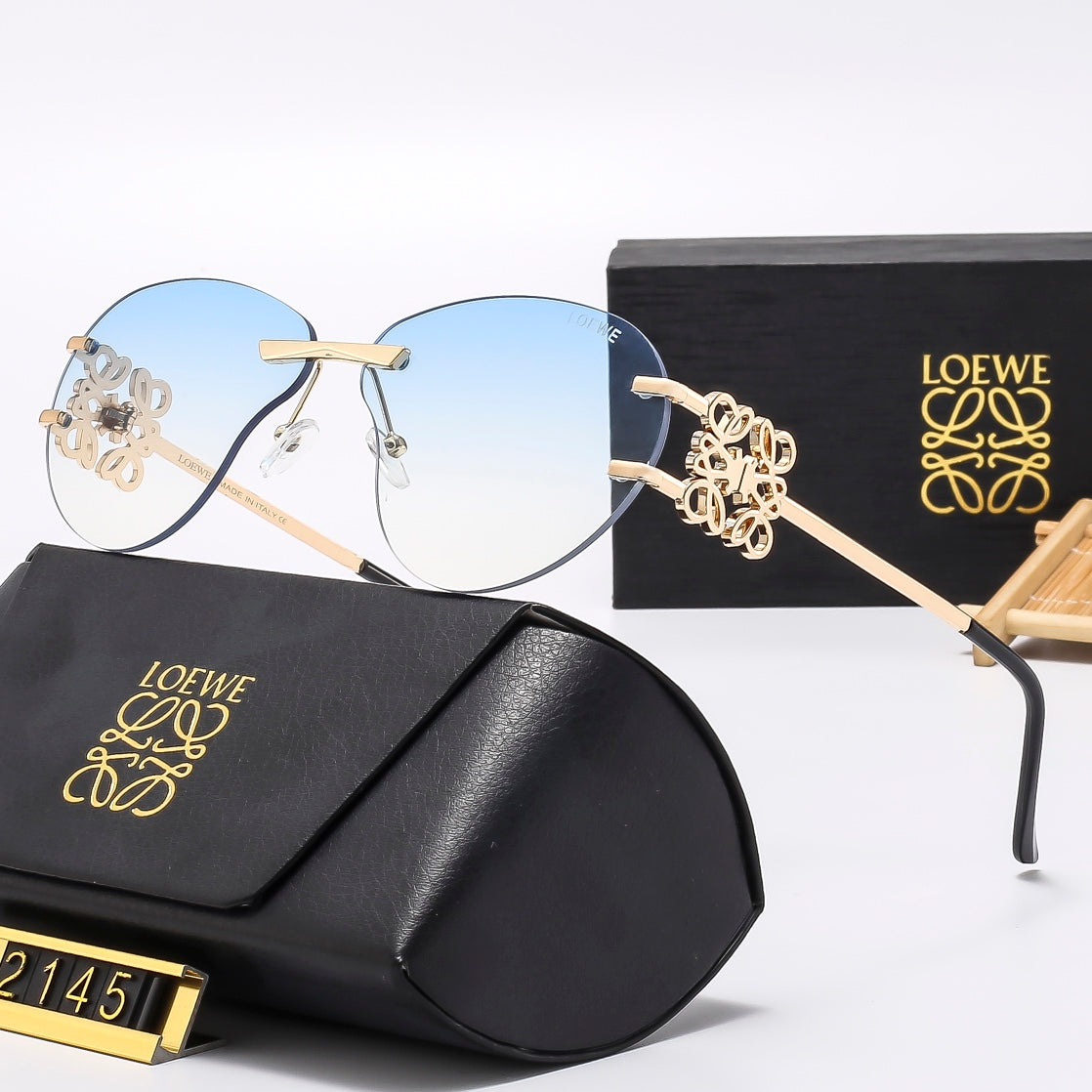 2026 Multicolor trendy plain sunglasses  2145