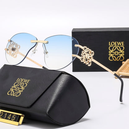 2026 Multicolor trendy plain sunglasses  2145