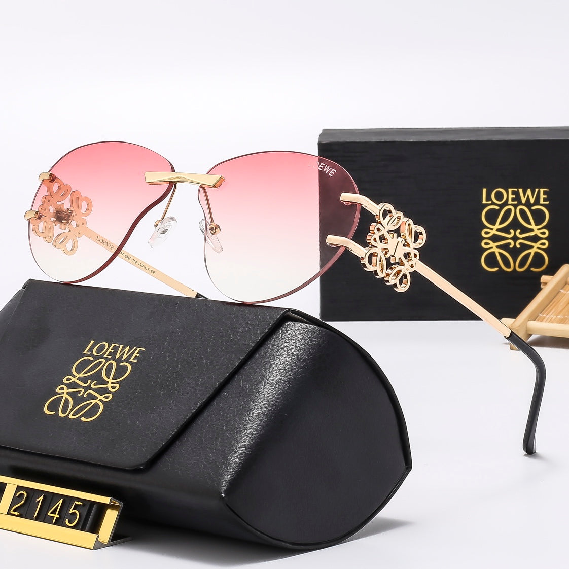2026 Multicolor trendy plain sunglasses  2145