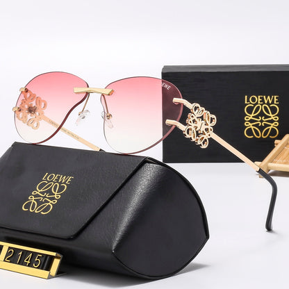 2026 Multicolor trendy plain sunglasses  2145