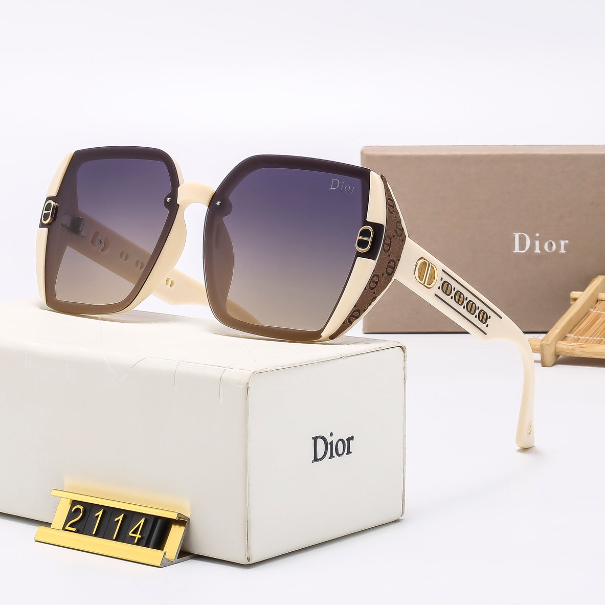 2026 5-color high-end UV protection sunglasses 2114