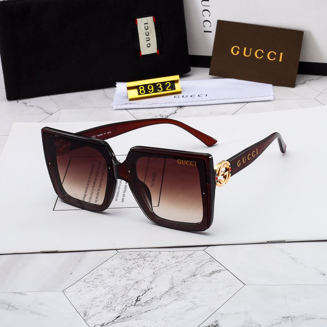 2026 4 Colors Korean Style Large Accessories Fashion Sunglasses 8932