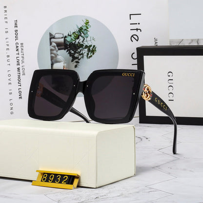 2026 4 Colors Korean Style Large Accessories Fashion Sunglasses 8932