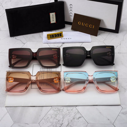 2026 4 Colors Korean Style Large Accessories Fashion Sunglasses 8932