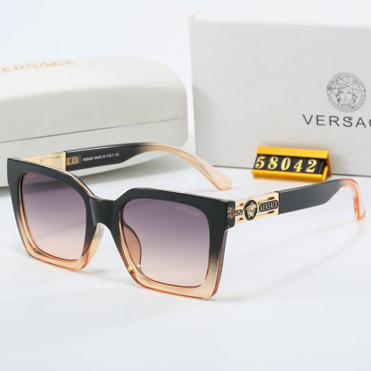 2026 5 Color Trendy Square Frame Sunglasses  58042