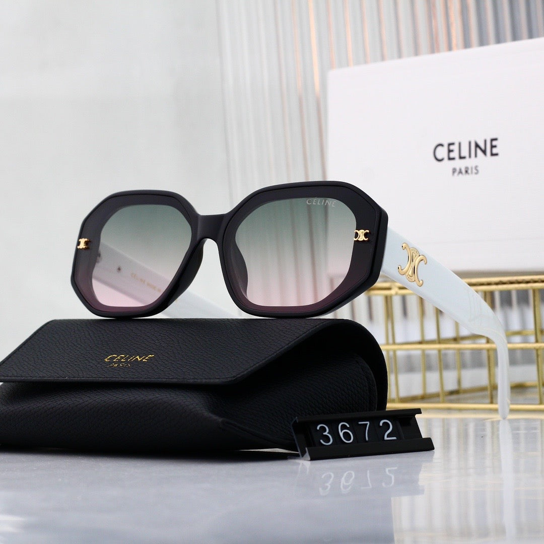 2025 6 colors trendy sunglasses  3672