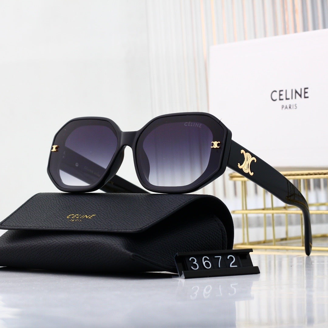 2025 6 colors trendy sunglasses  3672
