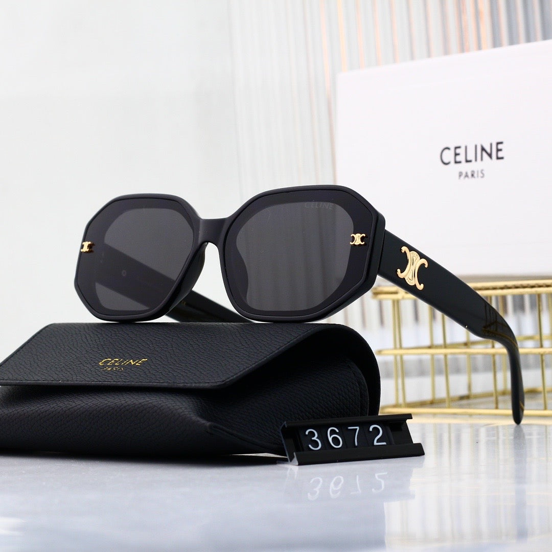 2025 6 colors trendy sunglasses  3672