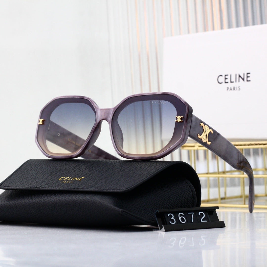 2025 6 colors trendy sunglasses  3672