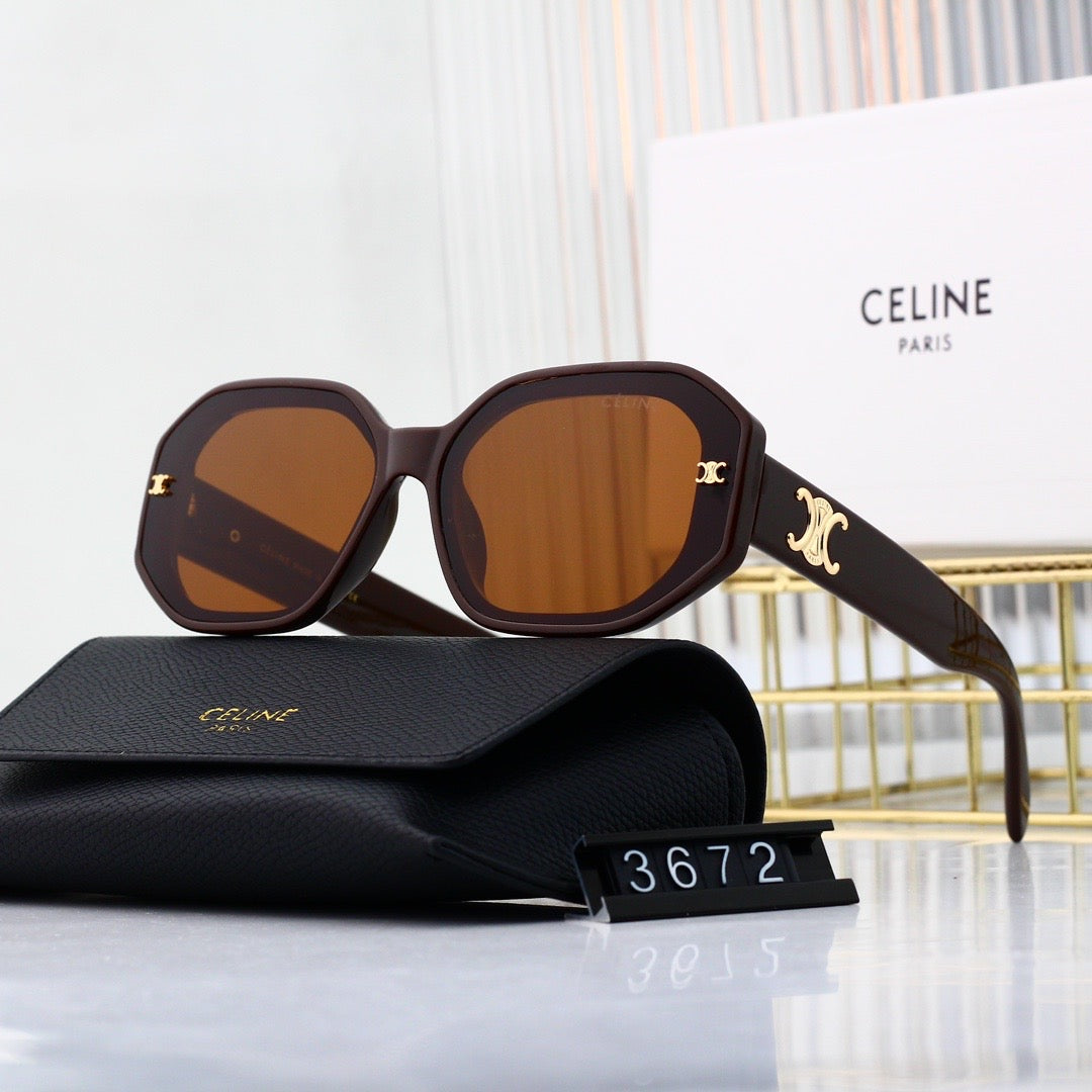 2025 6 colors trendy sunglasses  3672